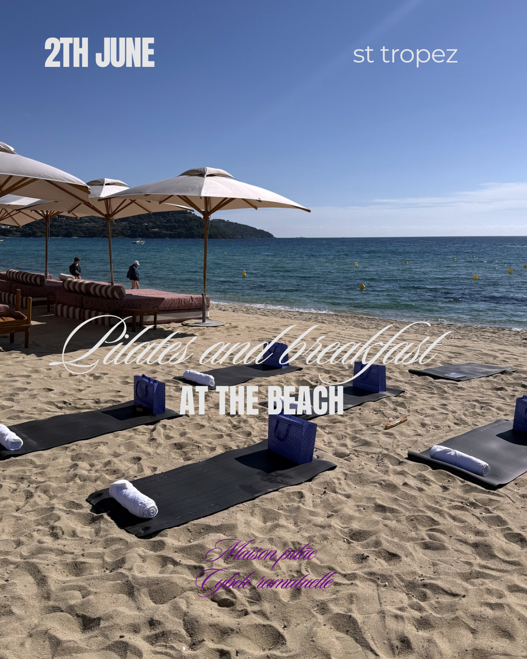 PILATES at the beach - Cybele beach club