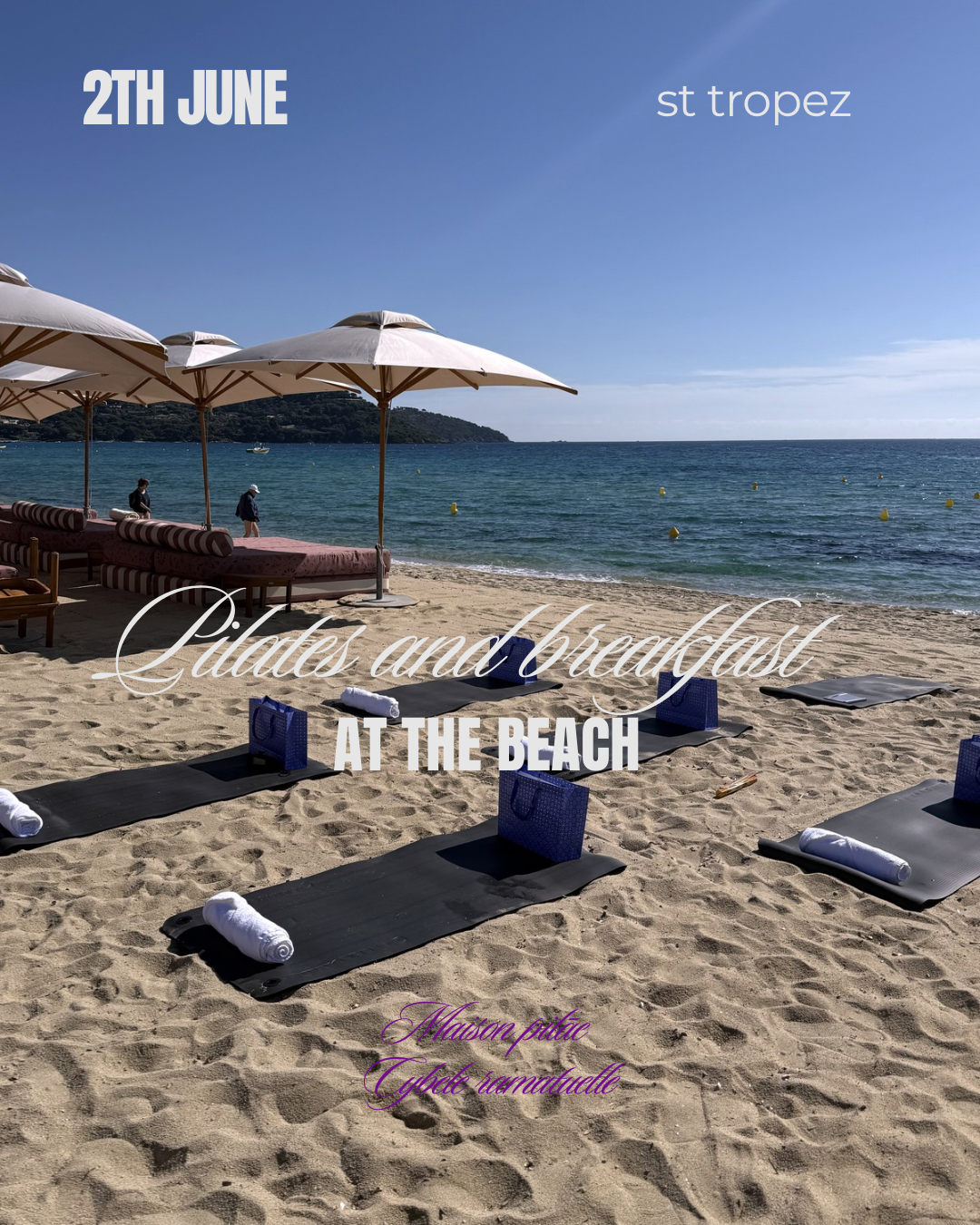 PILATES at the beach - Cybele beach club