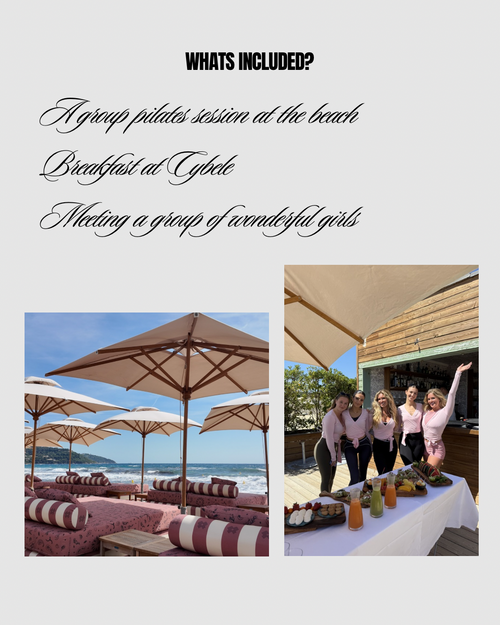 PILATES at the beach - Cybele beach club