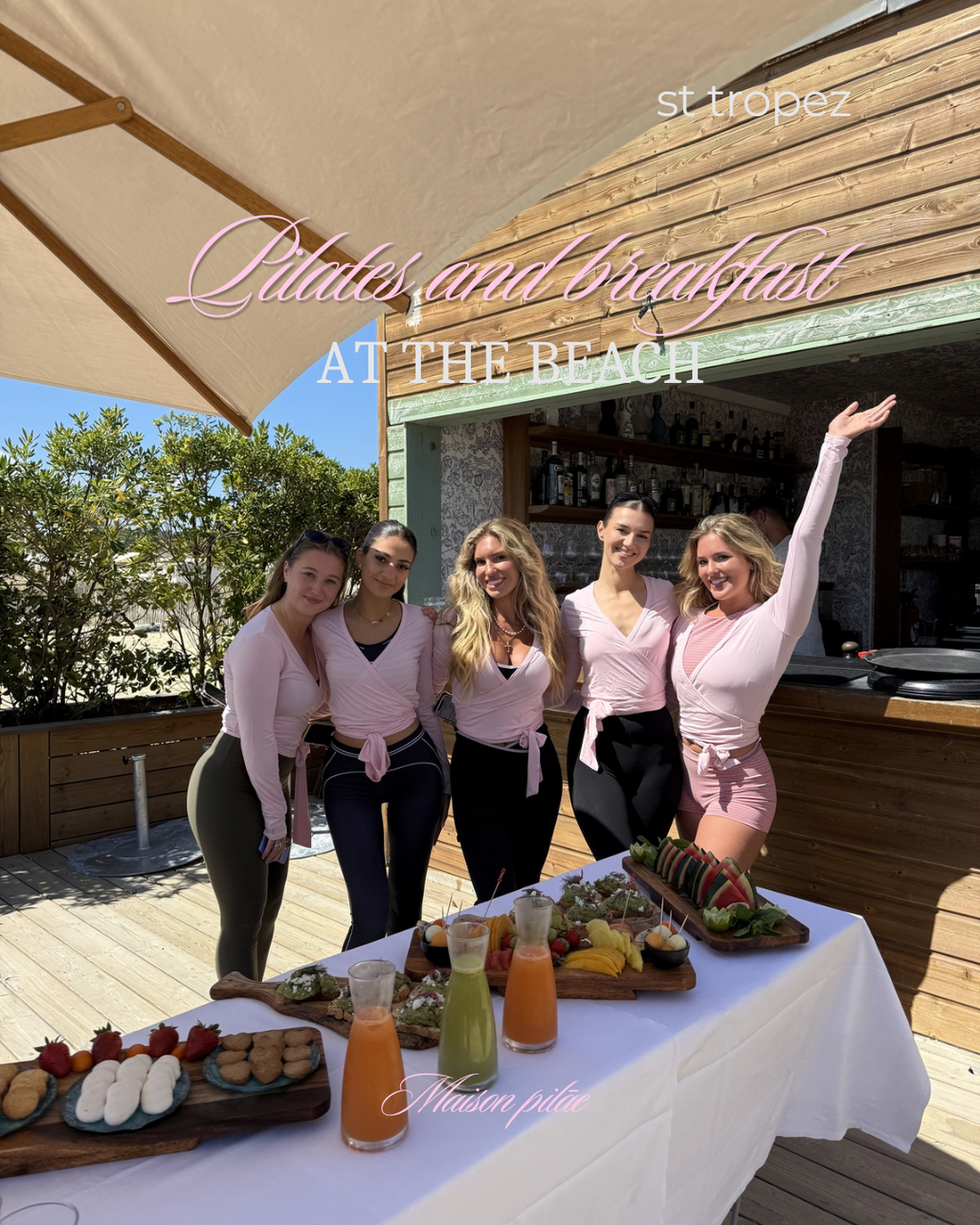 PILATES at the beach - Cybele beach club