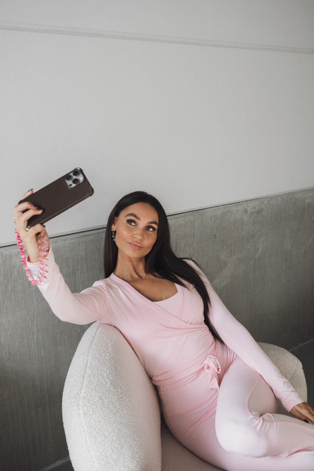 Pink pilates princess set (bralette + legging)