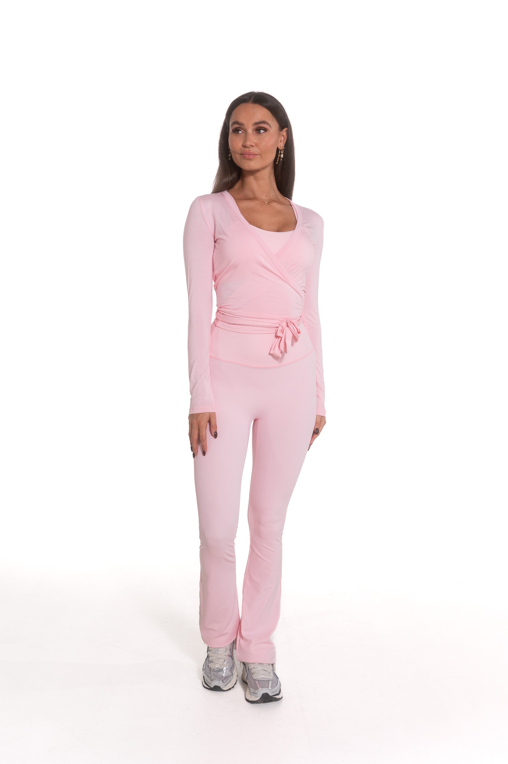Pink pilates princess set (bralette + legging)