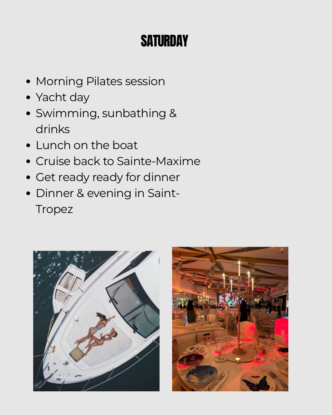 Retreat st tropez