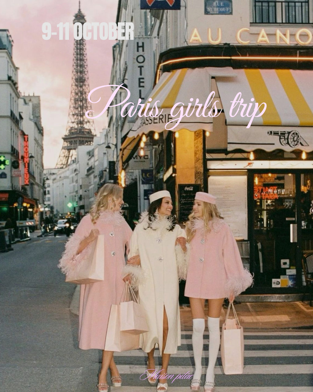 Paris girls trip